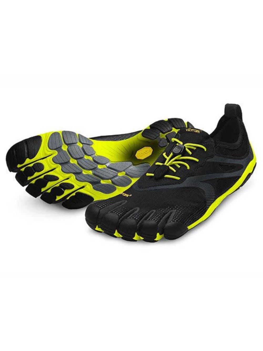 Vibram Fivefingers Men's Bikila EVO Running Shoes Black Yellow EU 43 US 10